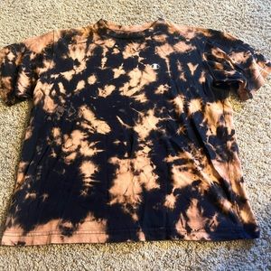 Champion bleached dye t-shirt